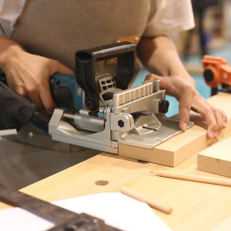 makita牧田DPJ180Z充电式18V木工接合机饼干榫卯机开榫拼板机开槽