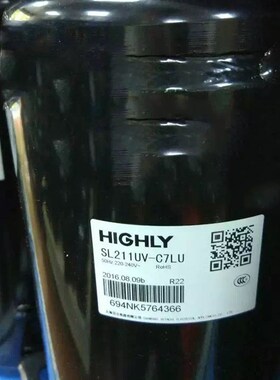 SL211UV-C7LUH SL211UV-C7LU G 原装日立1.5匹海立空调制冷压缩机