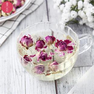 新疆于田沙漠玫瑰花茶重瓣干花泡无添加干玫瑰花蕾茶精选80克茶叶