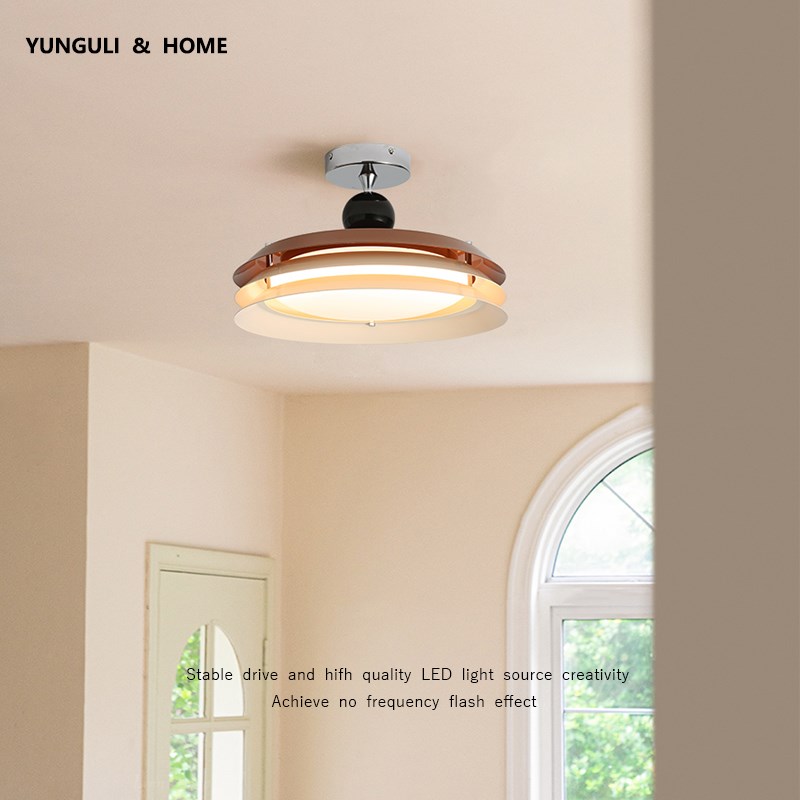 法式奶油风d主卧房间吸顶灯高级感简约现代全光谱书房卧室中古灯