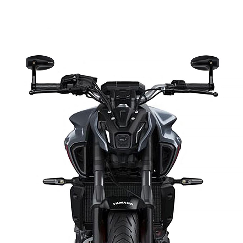 FENRIR摩托车后视镜车手把握把反光镜MyT07 MT09 MT10 XSR900 TMA