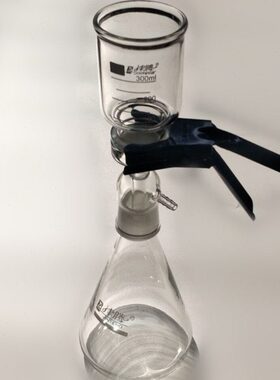 加厚型玻璃砂芯过滤装置/溶剂过滤器 500/1000/2000/3000/5000ML