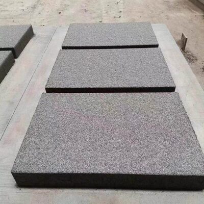 水泥仿石砖公园路面芝麻灰仿石面透水砖厂家 生态园林 彩色透水砖