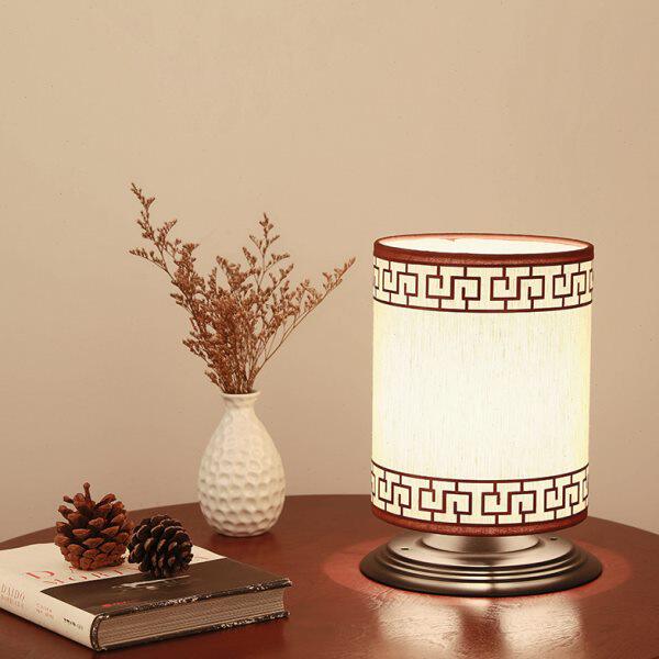 新中式古典客厅台灯田园卧室床头灯现中国风书房酒店调光装饰灯具