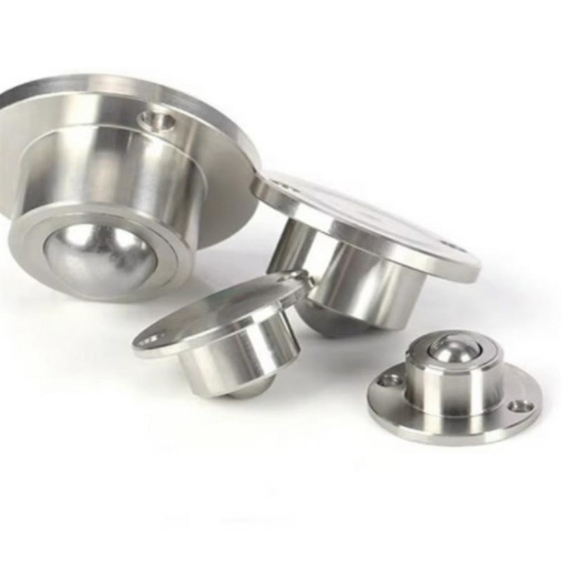 E-QDA21-D27/D30/D39/D48钢M制万向球 车削型 法兰式