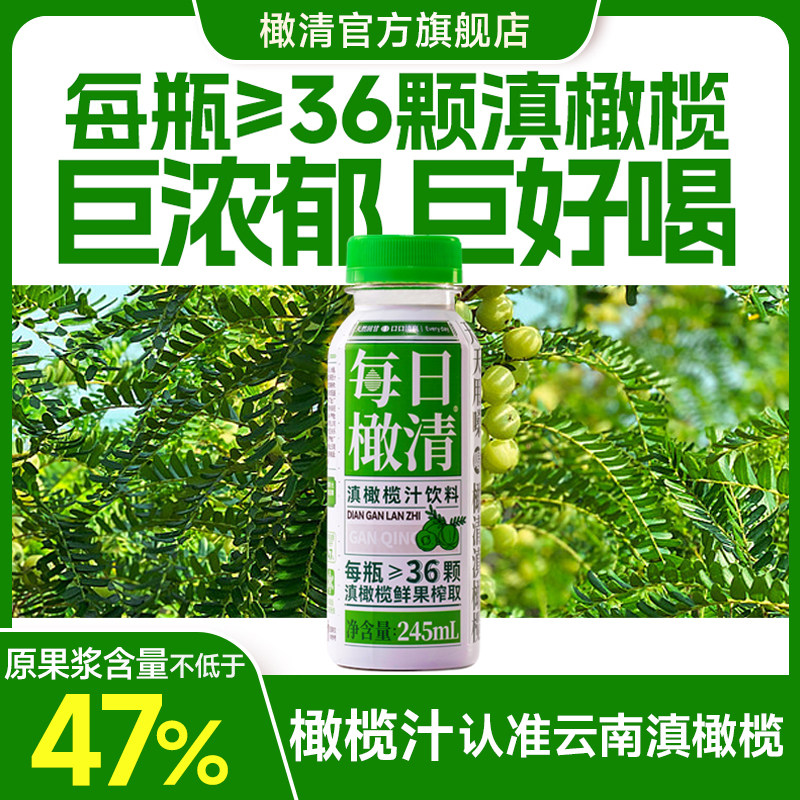 【新日期】橄清 每日橄清滇橄榄汁245mL*12瓶 健康饮料整箱批特价,咖啡/麦片/冲饮,果味/风味/果汁饮料,淘宝优惠券,粉丝福利购,淘宝优惠卷