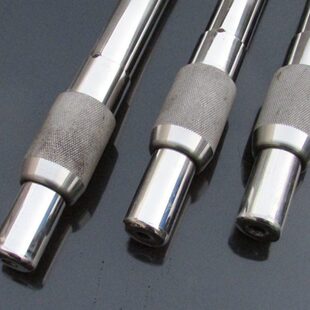 钓鱼鲟鱼不锈钢抄网杆配件伸缩加厚加粗超硬鱼具用品巨物抄网竿