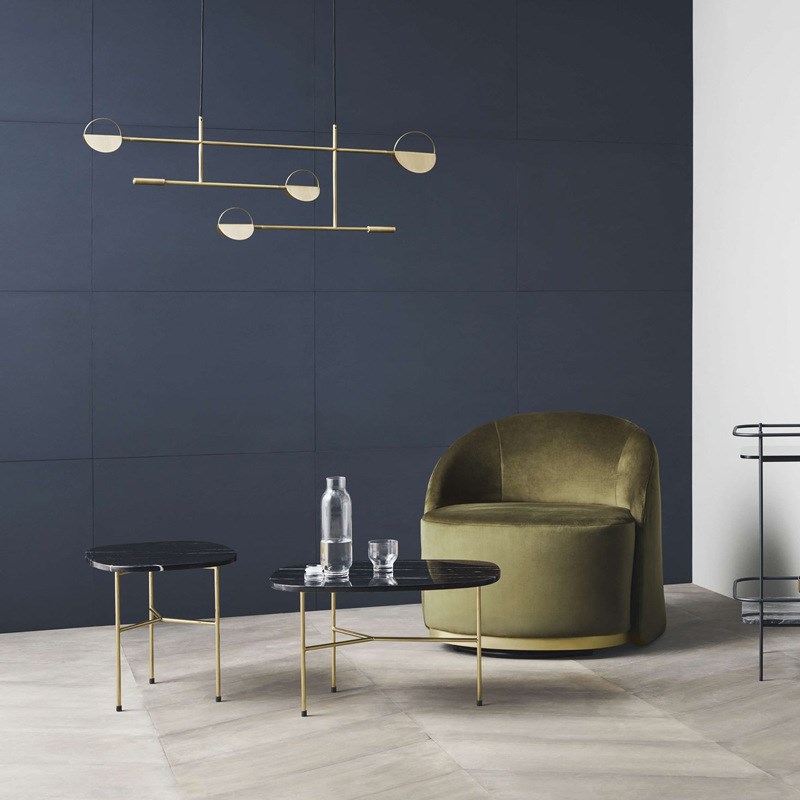 北欧创意个性简约客厅卧室吧台温馨样板房N铁艺几何线条餐厅吊灯