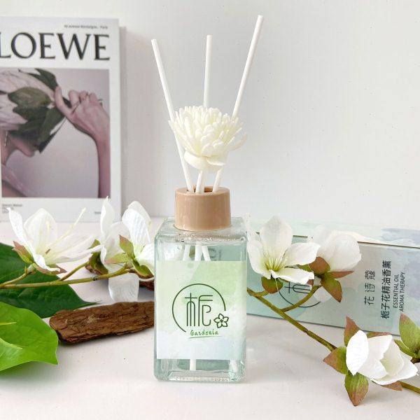 花诗蔻栀子花香无火香薰室内持久家用室内高级扩香精油香氛礼物,洗护清洁剂/卫生巾/纸/香薰,香薰挥发液,淘宝优惠券,粉丝福利购,淘宝优惠卷