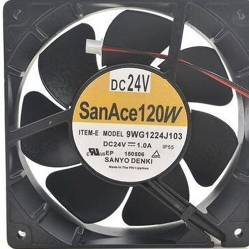 San Ace120W三洋9WG1224J103 GR350焊机变频器专用风扇DC24V 1.0A