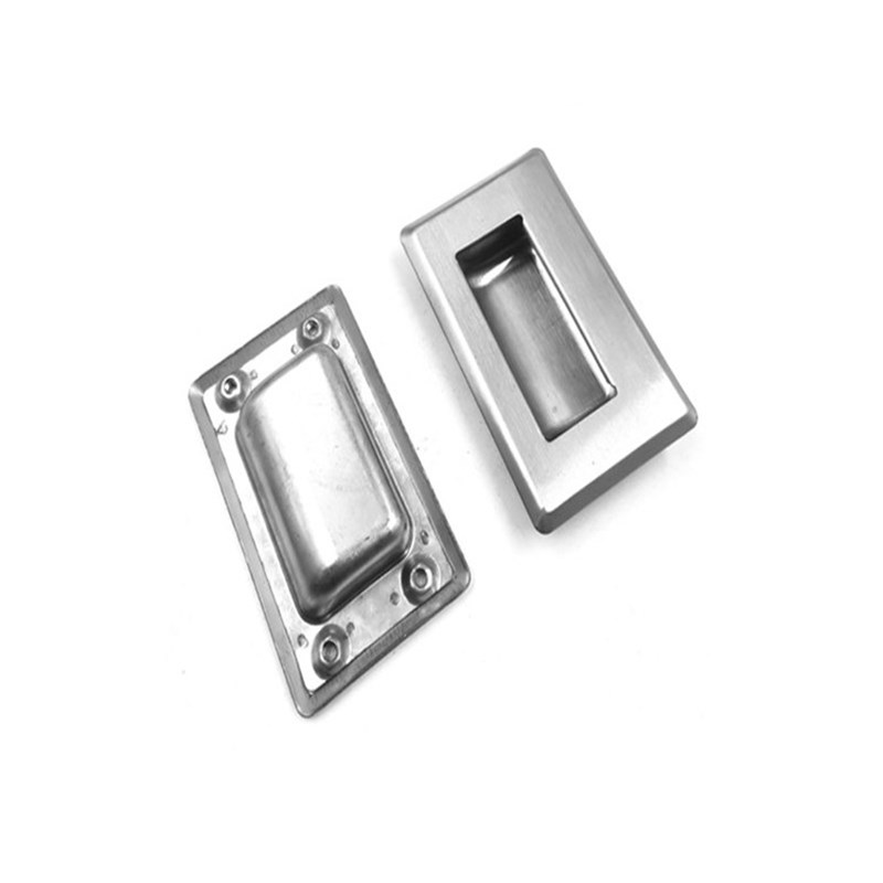 不锈钢隐形把手 暗装嵌入式拉手替代米 C-NUWUAN94/109.5/138-B/N