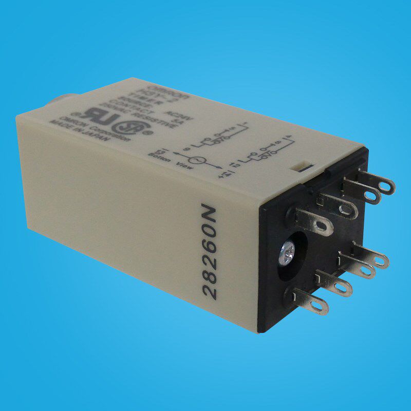 H3Y-2时间继电器AC220V续电器DC24V延时开关定时器1S 6M计时12V-4