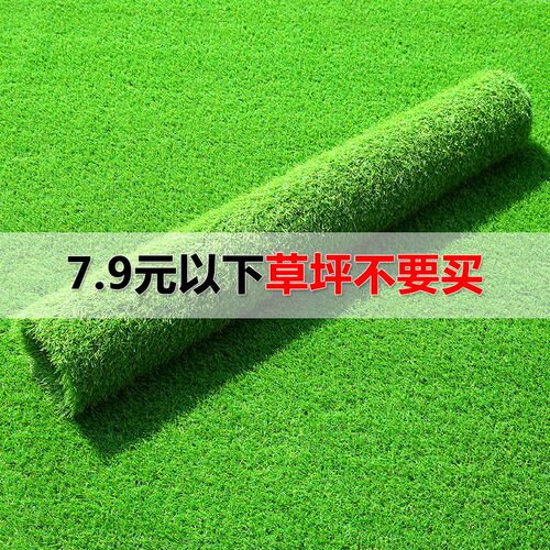 外墙绿色草坪地毯防真室外塑胶地面园林草地工地塑料草仿生家用