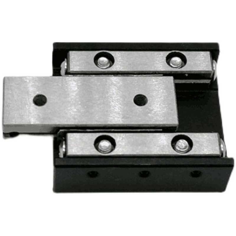 VRU3055 3080国产直线X轴滑台滑块 交叉滚子导轨单轴位移台工作台