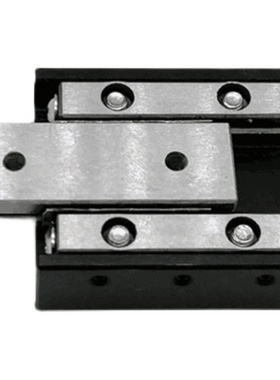 VRU3055 3080国产直线X轴滑台滑块 交叉滚子导轨单轴位移台工作台