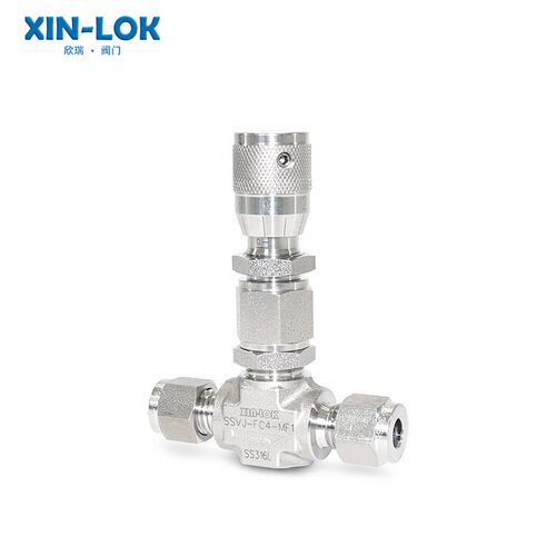 不锈钢高压精度卡套直通微调阀 液体微流量调节阀
