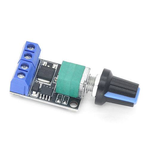 PWM直流电机调速器5V-16V12V调速开关10A开关功能LED调光调速模块