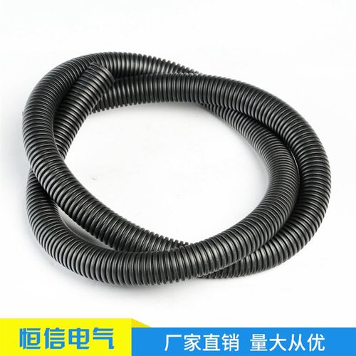 PE塑料波纹管中档汽车电线穿线套管波纹软管AD11.6/32黑色可开口