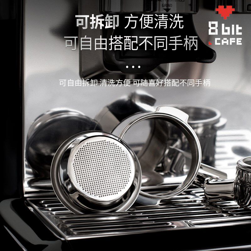 意式咖啡机无底手柄头辣妈/火箭/ecm/lelit/黑鹰/铂富8系9系/smeg