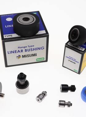 怡和达包胶凸轮轴承随动器带挡圈树脂BPY81 83-d8 10-D19 22 26