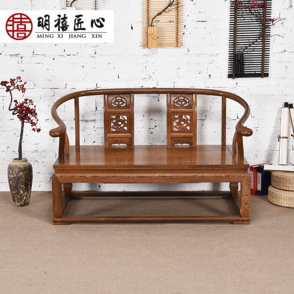 红木圈椅 鸡翅木禅椅二人座 客厅沙发椅 双人椅 实木中式 靠背椅,住宅家具,红木沙发,淘宝优惠券,粉丝福利购,淘宝优惠卷