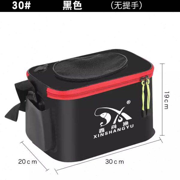 鱼桶鱼护桶活鱼桶钓鱼桶鱼箱eva折叠钓箱加厚水桶装鱼护一体成型