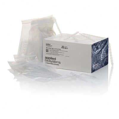 Thermo ABI 0.1/0.2ml荧光定量PCR8连管八连排 管盖 透明4358293