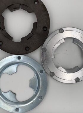 洗地刷地毯刷配件卡扣175卡154卡塑料铝卡扣铁卡扣洗地机配件