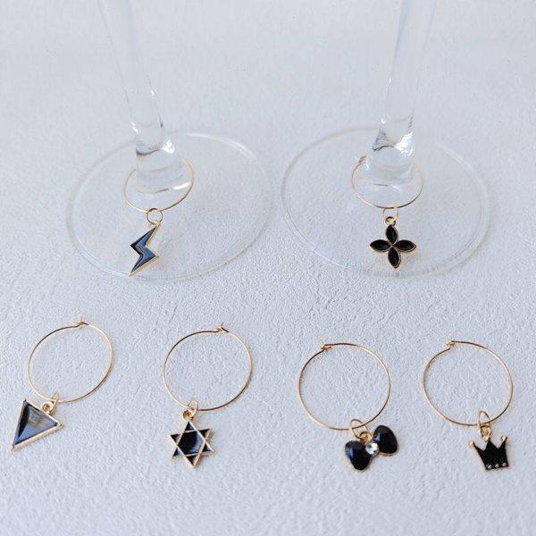 创意杯子区分器聚会酒杯标识水杯识别器派对杯环水杯茶杯区分标记,餐饮具,酒签,淘宝优惠券,粉丝福利购,淘宝优惠卷