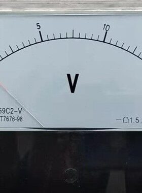 指针直流电压表59C2-10V 15V 20V 30V 50V 75V 100V 150V 250V