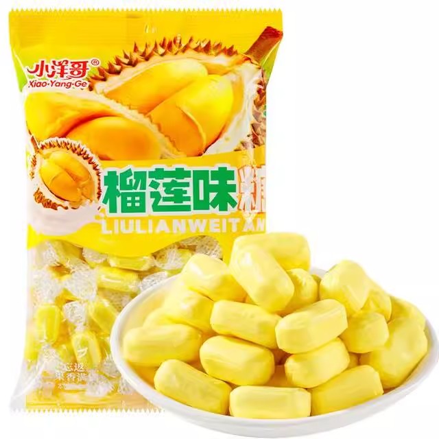 榴莲奶糖泰国风味特浓糖果