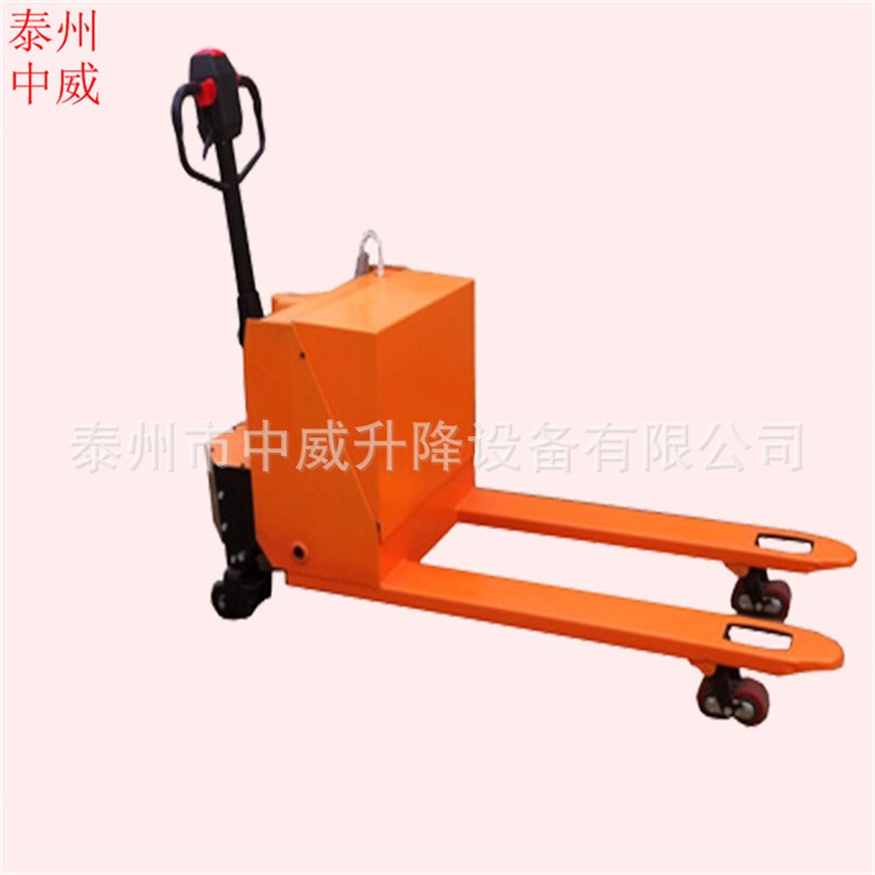 卖3T4T5T重载型半电动叉车 液压托盘地牛 充电式搬W运机 小坦克