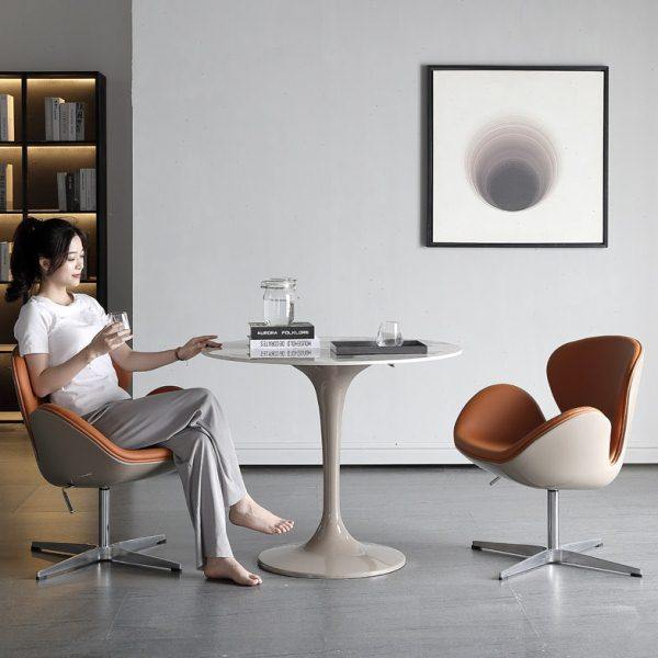 洽谈桌椅组合北欧大理石小圆桌现代售楼处会客谈判休闲接待岩板桌,住宅家具,岩板餐桌,淘宝优惠券,粉丝福利购,淘宝优惠卷