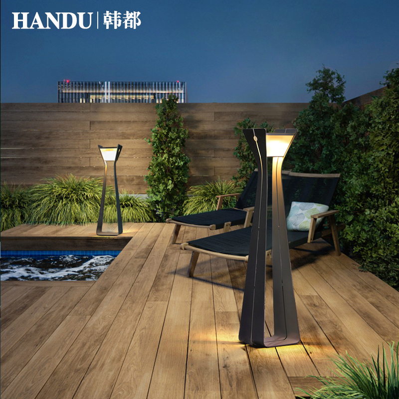 太阳能庭院灯草坪l灯别墅花园灯室外露台装饰灯景观灯户外落地灯