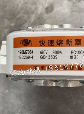 华东特种 快速熔断器170M7064 690V 3000A BC100KA IEC269-4 GB13
