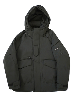 宾玛（男装）冬季新款加绒加厚棉服男士休闲潮流时尚254OBH1905