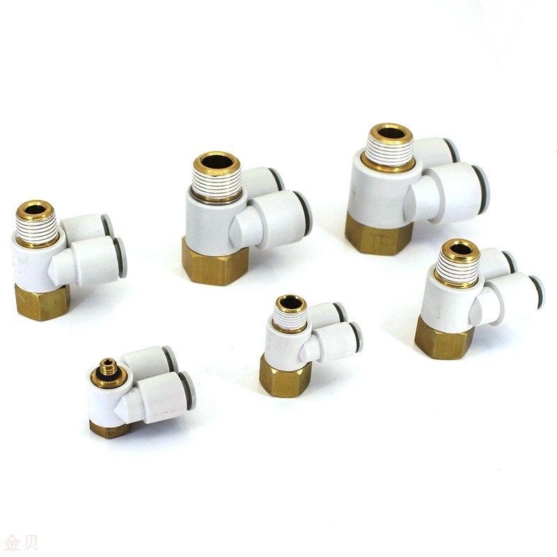 快速接头KQ2ZF04-M5/01AS内外螺纹KQ2ZF06-01S/02AS现货