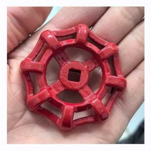 阀门手轮方孔圆形自来水开关铸铁PPR手柄旋转截止阀闸阀配件圆柄