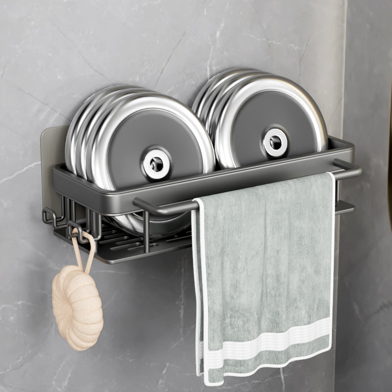化妆室置物架毛巾架一体浴室洗漱台厕所洗手间免打孔卫浴收纳层架,机械设备,矿山专用设备,淘宝优惠券,粉丝福利购,淘宝优惠卷