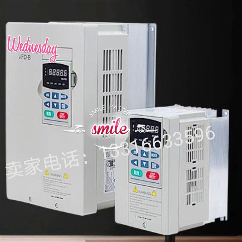 全新变频器 VFD015B43A VFD022B43B 矢量型 VFD-B 0.75KW -11KW