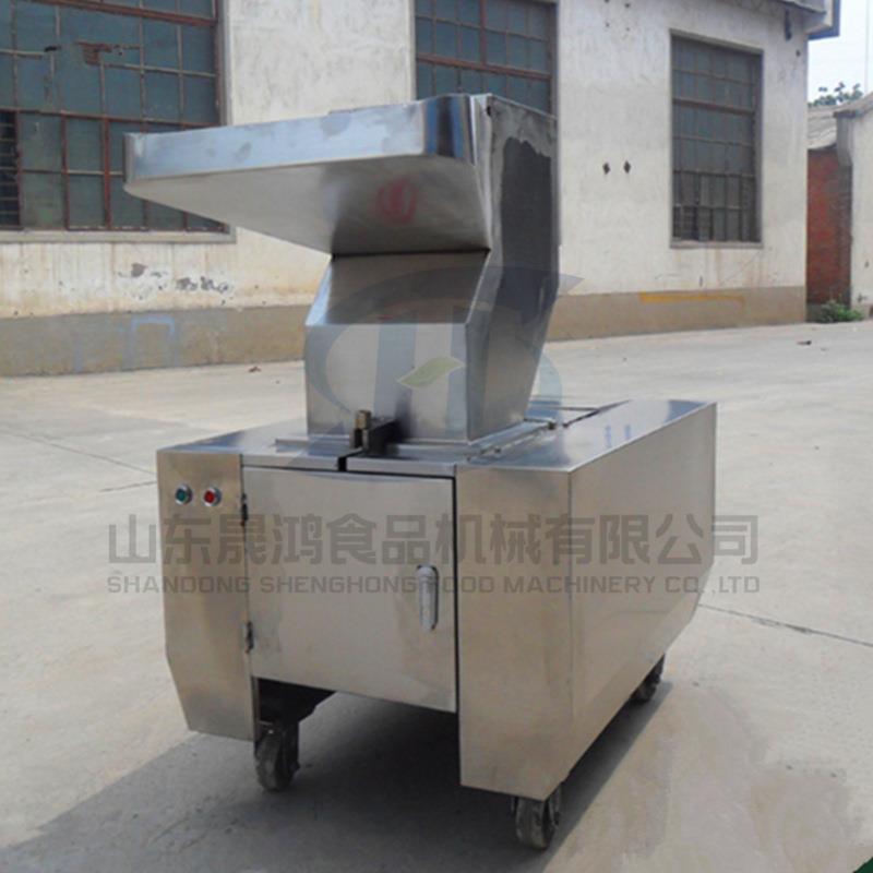 宠物饲料加工常用碎骨机 大型商用破碎骨头颗粒设备