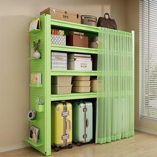 家用置物架多层收纳架客厅书架杂物间整理架地下室储物架落地货架