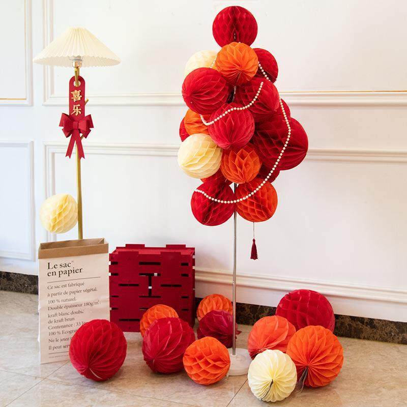 结婚房布置路引装饰婚庆婚礼房套装饰卧室客厅场景酒店蜂窝球立柱,节庆用品/礼品,陪嫁用品套装,淘宝优惠券,粉丝福利购,淘宝优惠卷