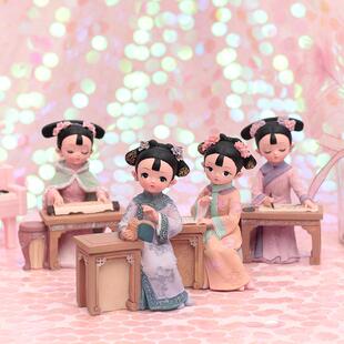 创意复古宫廷风可爱女孩摆件格格摆设酒柜客厅卧室装饰工艺品礼品