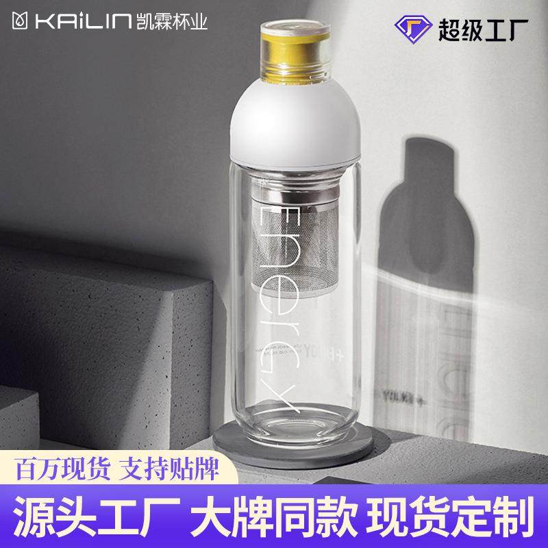 简约时尚可乐瓶单层玻璃杯便携透明运动耐热水杯冷萃杯冷泡杯茶杯,餐饮具,玻璃杯,淘宝优惠券,粉丝福利购,淘宝优惠卷
