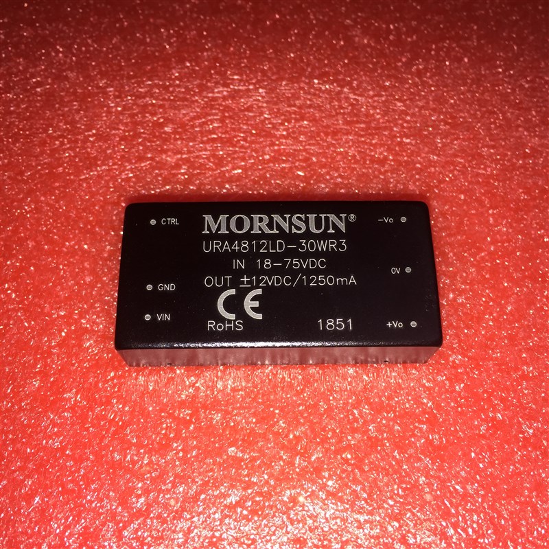 URA4812LD-30WR3金升阳DC-DC电源模块18-75V转正负12V30W全新原装