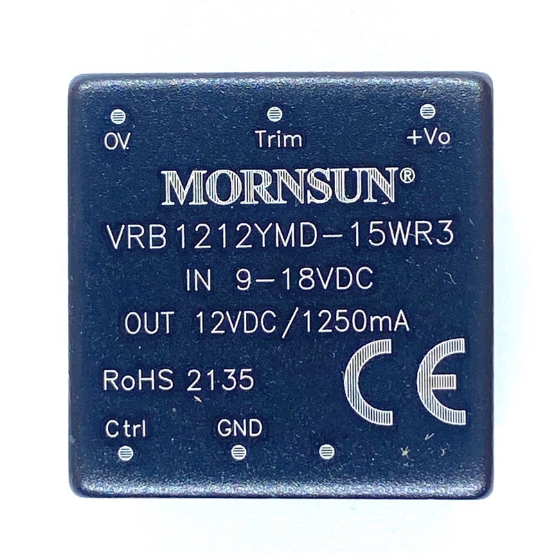 VRB1212YMD-15WR3金升阳DC-DC电源模块 9-18V转12V1250mA 15W直拍