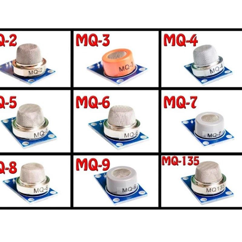 MQ系列套件 MQ-2~MQ-135 9个气体传感器模块MQ-2/3/4/5/6/7/8/9