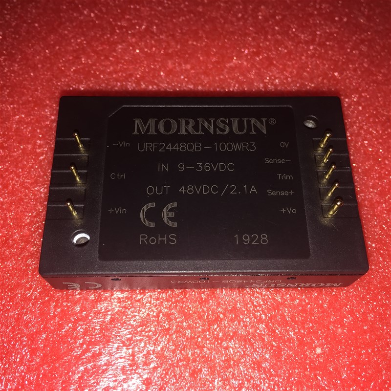 URF2448QB-100WR3金升阳DC-DC电源模块9-36V转48V全新原装2.1A