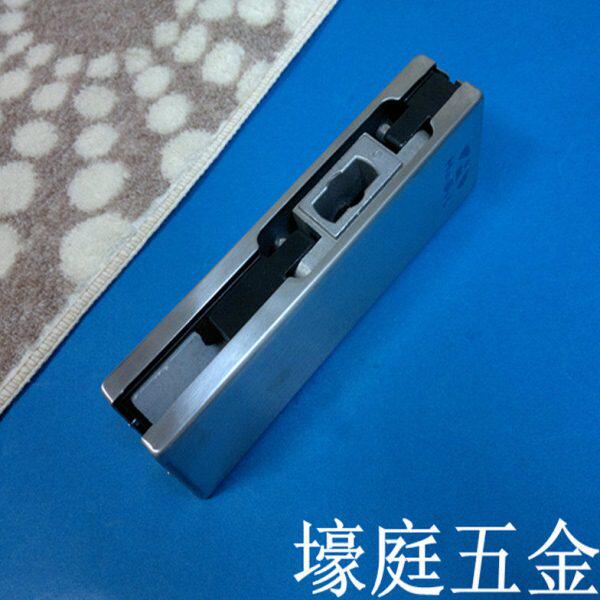 玻璃门上下夹 无框门夹 玻璃门下夹 地弹簧玻璃夹 重型门夹15MM
